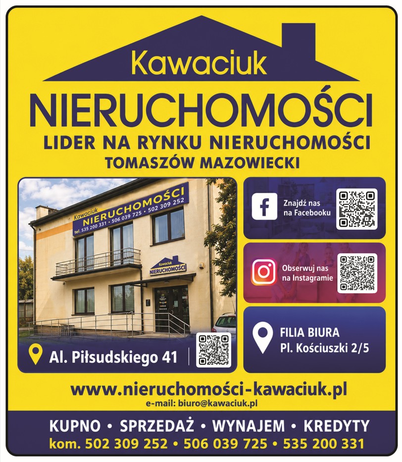 biuro nieruchomości TOMASZÓW MAZOWIECKI